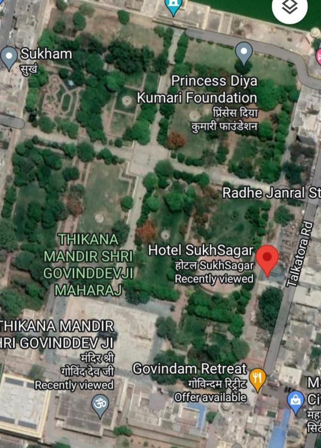 Sukh Sagar Hotel ジャイプール エクステリア 写真
